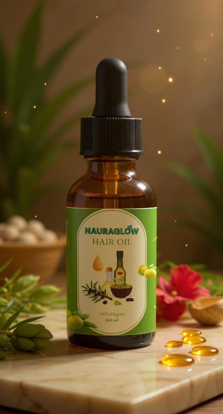 NAURAGLOW HAIR OIL